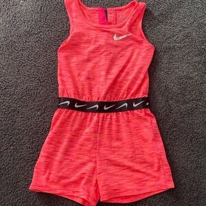 Girls Hot pink Nike Romper!